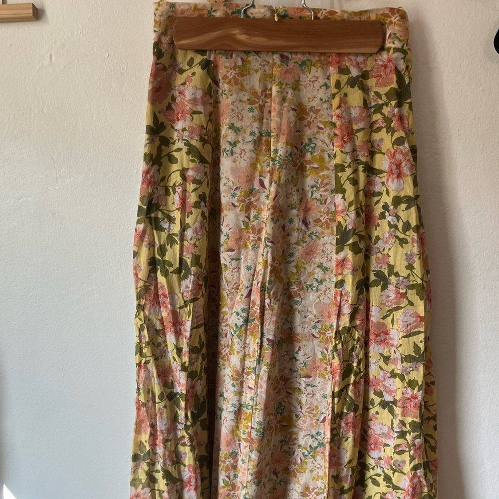 Mixed Floral Midi Skirt by Du Paradis - Picture 5 of 14